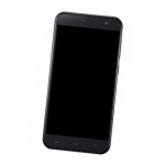 Lcd Frame Middle Chassis For Philips Xenium X596 Black By - Maxbhi Com