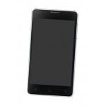 Lcd Frame Middle Chassis For Spice Mi500 Stellar Horizon Black By - Maxbhi Com