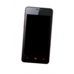 Lcd Frame Middle Chassis For Huawei Ascend W2 Black By - Maxbhi Com
