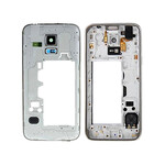 Lcd Frame Middle Chassis For Samsung Galaxy S5 Mini Duos Gold By - Maxbhi Com