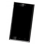 Lcd Frame Middle Chassis For Iball Andi5 Stallion White By - Maxbhi Com
