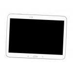 Lcd Frame Middle Chassis For Samsung Galaxy Tab 3 10 1 32gb White By - Maxbhi Com