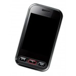 Lcd Frame Middle Chassis For Lg Cookie Max T325 Black By - Maxbhi Com