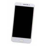 Lcd Frame Middle Chassis For Kara Mega 2 White By - Maxbhi Com
