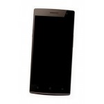 Lcd Frame Middle Chassis For Oppo Find 7 Black By - Maxbhi Com