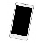 Lcd Frame Middle Chassis For Idea Ultra Pro White By - Maxbhi Com
