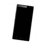 Lcd Frame Middle Chassis For Lenovo K80 Black By - Maxbhi Com