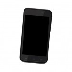 Lcd Frame Middle Chassis For Lava Iris 408e Black By - Maxbhi Com