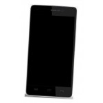Lcd Frame Middle Chassis For Micromax Unite 3 Black By - Maxbhi Com