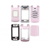 Full Body Housing For Blackberry Pearl Flip 8230 Pink - Maxbhi Com