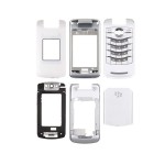 Full Body Housing For Blackberry Pearl Flip 8230 White - Maxbhi Com