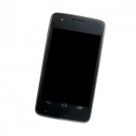 Lcd Frame Middle Chassis For Idea Aurus Iii Black By - Maxbhi Com