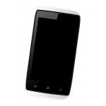 Lcd Frame Middle Chassis For Intex Cloud Y4 Black By - Maxbhi Com