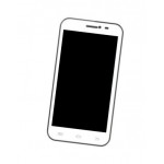 Lcd Frame Middle Chassis For Hpl Platinum A50q White By - Maxbhi Com