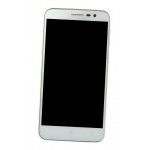 Lcd Frame Middle Chassis For Lenovo Golden Warrior A8 A806 Black By - Maxbhi Com