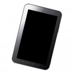 Lcd Frame Middle Chassis For Samsung Galaxy Tab P1010 Wifi Black Grey By - Maxbhi Com