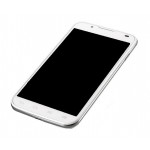 Lcd Frame Middle Chassis For Lg Optimus L7 Ii Dual P715 White By - Maxbhi Com