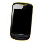 Lcd Frame Middle Chassis For Samsung Corby Ii S3850 Yellow Black By - Maxbhi Com