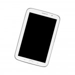 Home Button Complete For Samsung Galaxy Note 8 0 Brown By - Maxbhi Com
