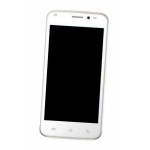 Lcd Frame Middle Chassis For Intex Cloud N12 Plus White By - Maxbhi Com