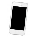 Lcd Frame Middle Chassis For Intex Aqua Y2 Power Black By - Maxbhi Com
