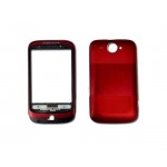 Full Body Housing For Htc Wildfire Red - Maxbhi Com