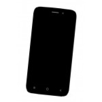 Lcd Frame Middle Chassis For Plum Axe 4 Black By - Maxbhi Com
