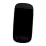 Lcd Frame Middle Chassis For Idea Fab White By - Maxbhi Com