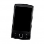 Lcd Frame Middle Chassis For Asus Nuvifone A50 Black By - Maxbhi Com