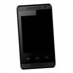 Lcd Frame Middle Chassis For Karbonn A104 Black By - Maxbhi Com