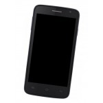 Lcd Frame Middle Chassis For Prestigio Multiphone 3502 Duo Black By - Maxbhi Com