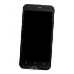 Lcd Frame Middle Chassis For Asus Zenfone Go Zb500kg Black By - Maxbhi Com