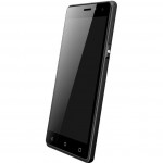 Lcd Frame Middle Chassis For Celkon Millennia Q599 Ufeel Black By - Maxbhi Com