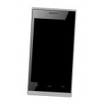 Lcd Frame Middle Chassis For Intex Aqua Virturbo Black By - Maxbhi Com