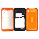Full Body Housing For Lenovo A660 Orange - Maxbhi Com