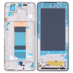 Lcd Frame Middle Chassis For Xiaomi Poco F4 5g White By - Maxbhi Com
