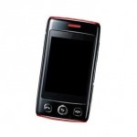 Lcd Frame Middle Chassis For Lg Wink T300 Black Red By - Maxbhi Com