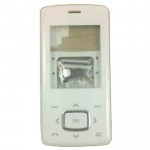Full Body Housing For Lg Kg800 Chocolate Phone White - Maxbhi Com