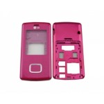 Full Body Housing for LG KG800 Chocolate Phone Pink