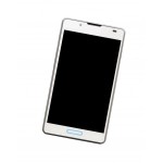 Lcd Frame Middle Chassis For Lg Optimus L7 2 P713 White By - Maxbhi Com