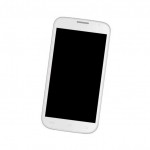 Lcd Frame Middle Chassis For Videocon A53 White By - Maxbhi Com