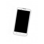 Lcd Frame Middle Chassis For Idea Ultra White By - Maxbhi Com