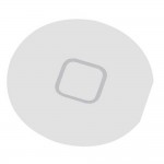 Home Button Outer For Spice M6800 Flo White By - Maxbhi Com