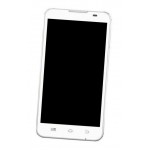 Lcd Frame Middle Chassis For Spice Mi496 Spice Coolpad 2 Black By - Maxbhi Com