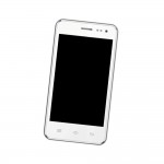 Lcd Frame Middle Chassis For Karbonn A93 White By - Maxbhi Com