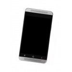 Lcd Frame Middle Chassis For Spice M6110 Silver By - Maxbhi Com