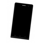 Lcd Frame Middle Chassis For Xolo A1000s Black By - Maxbhi Com