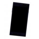 Lcd Frame Middle Chassis For Gaba A6 Black By - Maxbhi Com