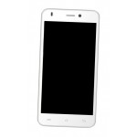 Lcd Frame Middle Chassis For Lava Iris X1 Beats White By - Maxbhi Com