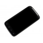 Lcd Frame Middle Chassis For Htc Sensation Z710e Black By - Maxbhi Com